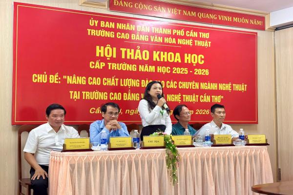 Đề xuất nhiều giải pháp nâng cao chất lượng đào tạo các chuyên ngành nghệ thuật